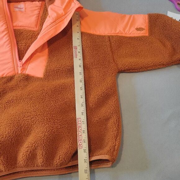 Free People Lead the Pack  Fleece Jacket Size XS Oversized - Picture 6 of 7